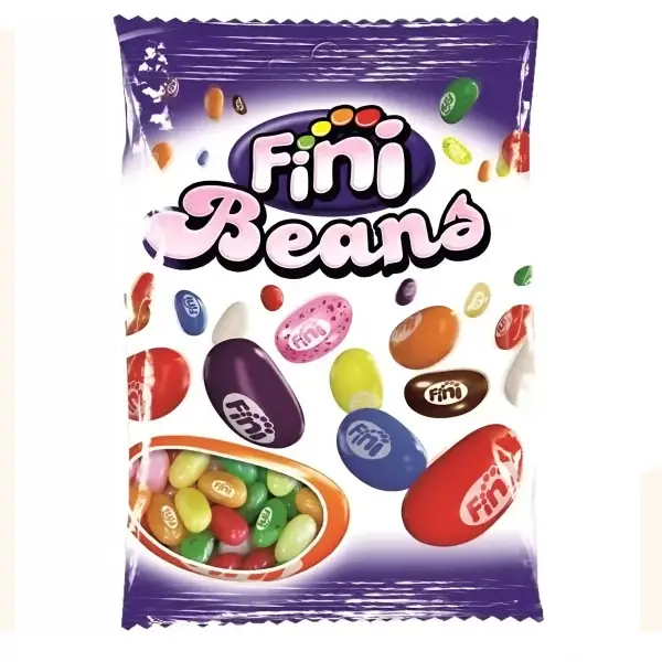 پاستیل لوبیایی فینی بدون گلوتن با 17 طعم مختلف Fini Beans وزن 85 گرم